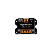Усилитель одноканальный, 30А, Черный, AMP-DIM-30A-BL