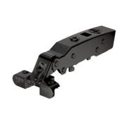 Hettich ПЕТЛЯ SENSYS 8638I,ДЛЯ АЛЮМИНИЕВЫХ РАМ,УГОЛ 95ГР,ЧАШКА TA32,НАКЛАДНАЯ НАВЕСКА, B12,5,ЧЕРНЫЙ ОБСИДИАН