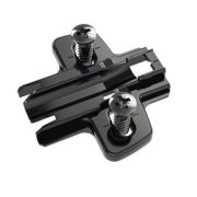 Hettich МОНТАЖНАЯ ПЛАНКА SYSTEM 8099 ДЛЯ SENSYS,L37,D1,5,ЕВРОВИНТЫ,ЧЕРНЫЙ ОБСИДИАН