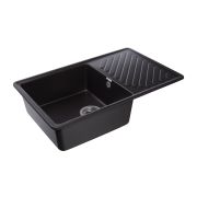 Granfest мойка кварц QUARZ GF-ZL-52, черный