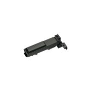 Петля JETLine clip-on D35мм с доводчиком для накладных фасадов из алюм профиля, чёрный никель