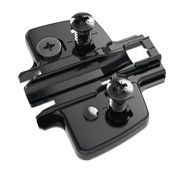 Hettich МОНТАЖНАЯ ПЛАНКА SYSTEM 8099 ДЛЯ SENSYS,L37,D3,ЕВРОВИНТЫ,ЭКСЦ.,ЧЕРНЫЙ ОБСИДИАН