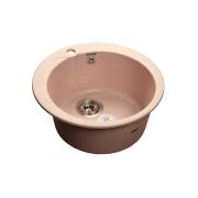 GF-R480 Мойка гранит  D=470мм. (св. розовый 311)
