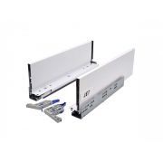 Ящик JETBOX ULTRA 218 с доводчиком H120мм L500мм, белый