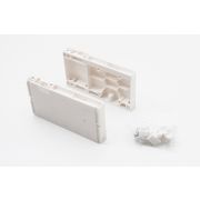 Крепление передней панели внутреннего ящика JETBOX Ultra 218 H80мм, белый