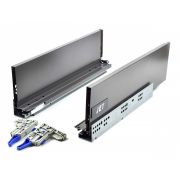 Ящик JETBOX ULTRA 218 с доводчиком H120мм L300мм, антрацит