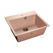 GF-Q560 Мойка гранит F-06 565*510 мм (св. розовый 311)