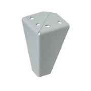 Опора для мебели MetalLine 034 регулируемая H-95мм Сталь белый